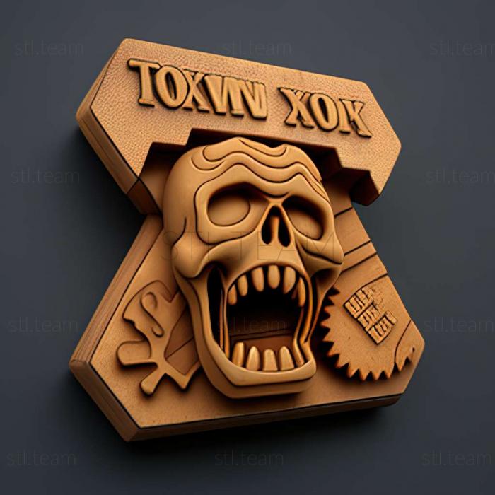 3D model Toxic Mayhem The Troma Project game (STL)